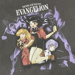 Neon Genesis Evangelion Anime Boot Tee