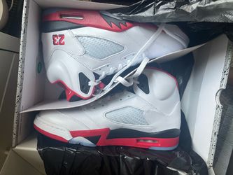 Jordan Retro 5 Fire Red SZ 10