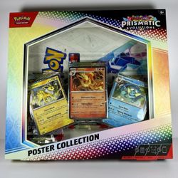 NEW Pokemon Prismatic Evolutions Poster Collection - Brand New/Sealed