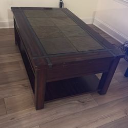 Magnussen Home Living Room Roanoke RECT Lift Table 450$ OBO!!!!