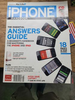 Collectable Mac Life magazine issue #1 iPhone Handbook