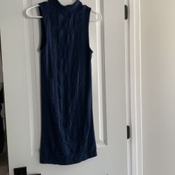 Navy Blue Dress 