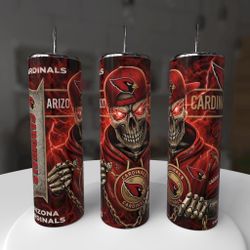 Arizona Cardinals Football Tumbler