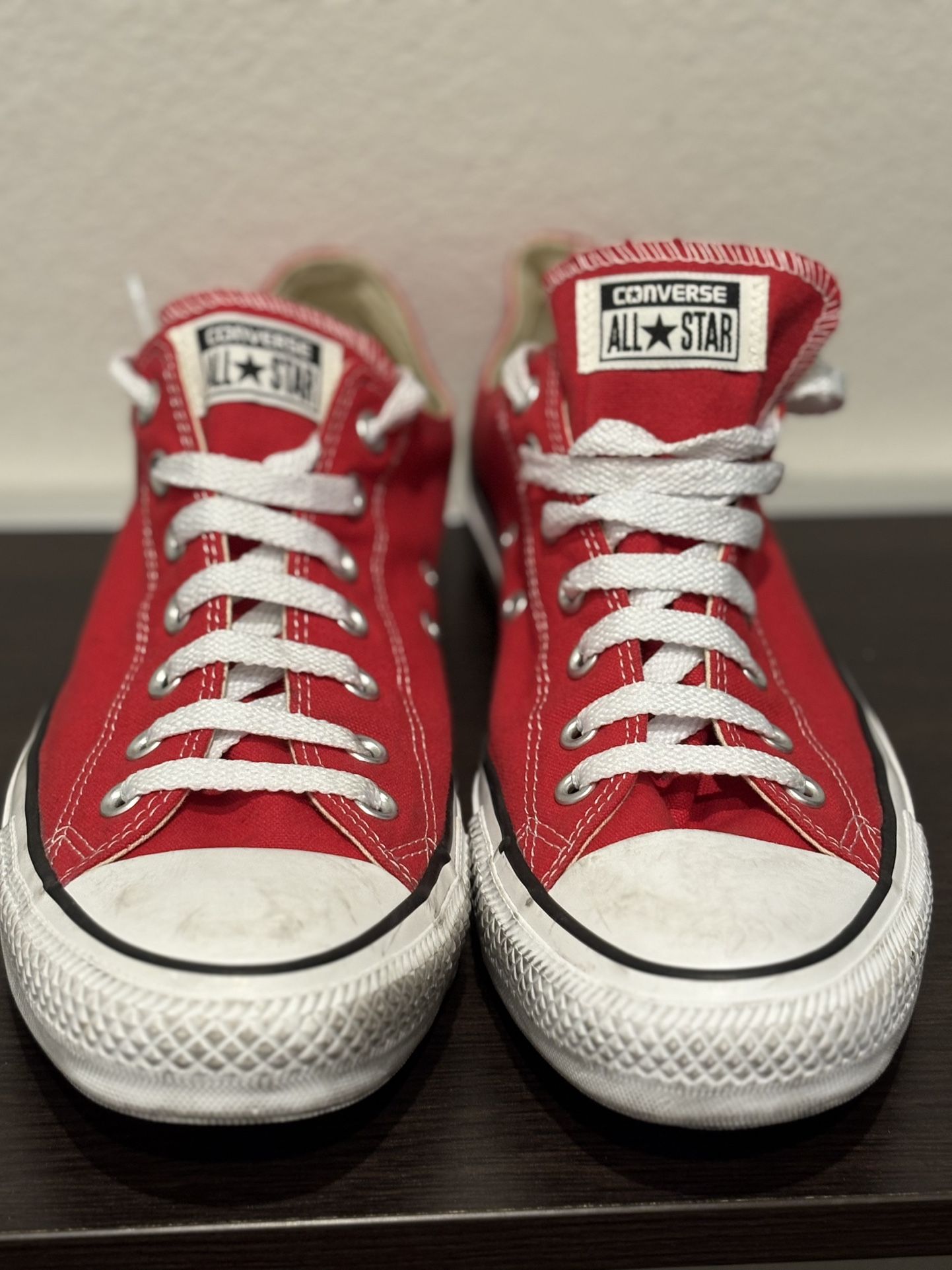 Converse All-Star OX Red And White 