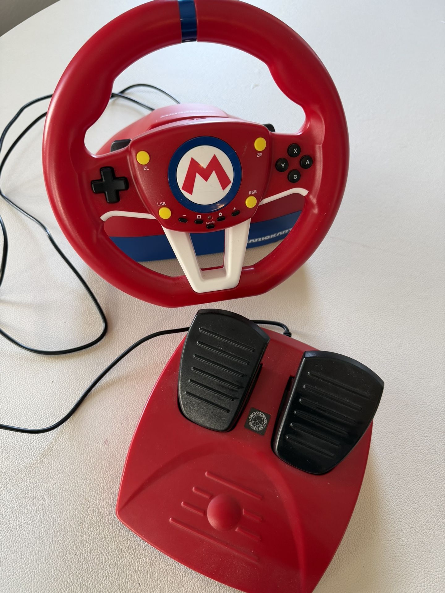 Mario Kart Racing Wheel + Pedals for Nintendo Switch