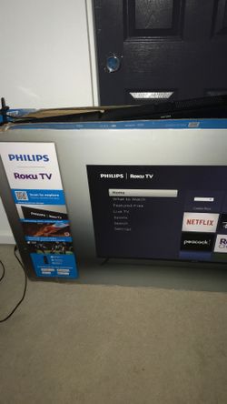 55 inch roku tv blue screen no remote probably a easy fix just tryna get rid of it