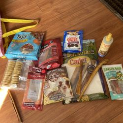 FREE DOG TREATS & TOYS