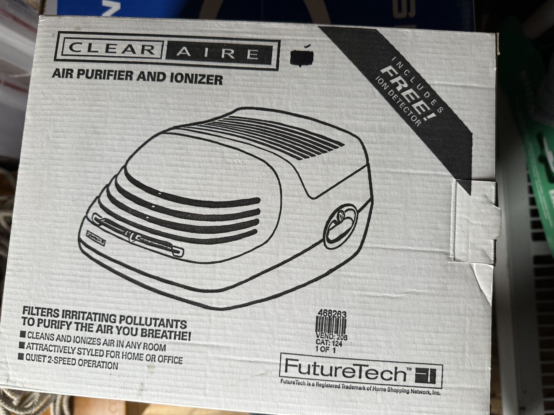 Amcor Future Tech Clear Aire  Air Purifier and Ionizer