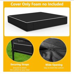 Chair Cushion Covers (2) NEW