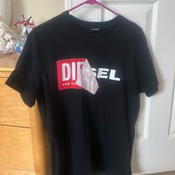 Diesel black t-shirt XL Short Sleeve Slim