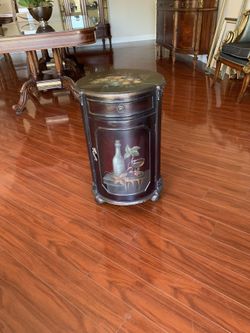 Vintage small curio cabinet