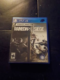Tkm Clancy's rainbow six "Siege" for PS4
