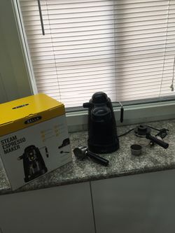 Bella steam espresso machine