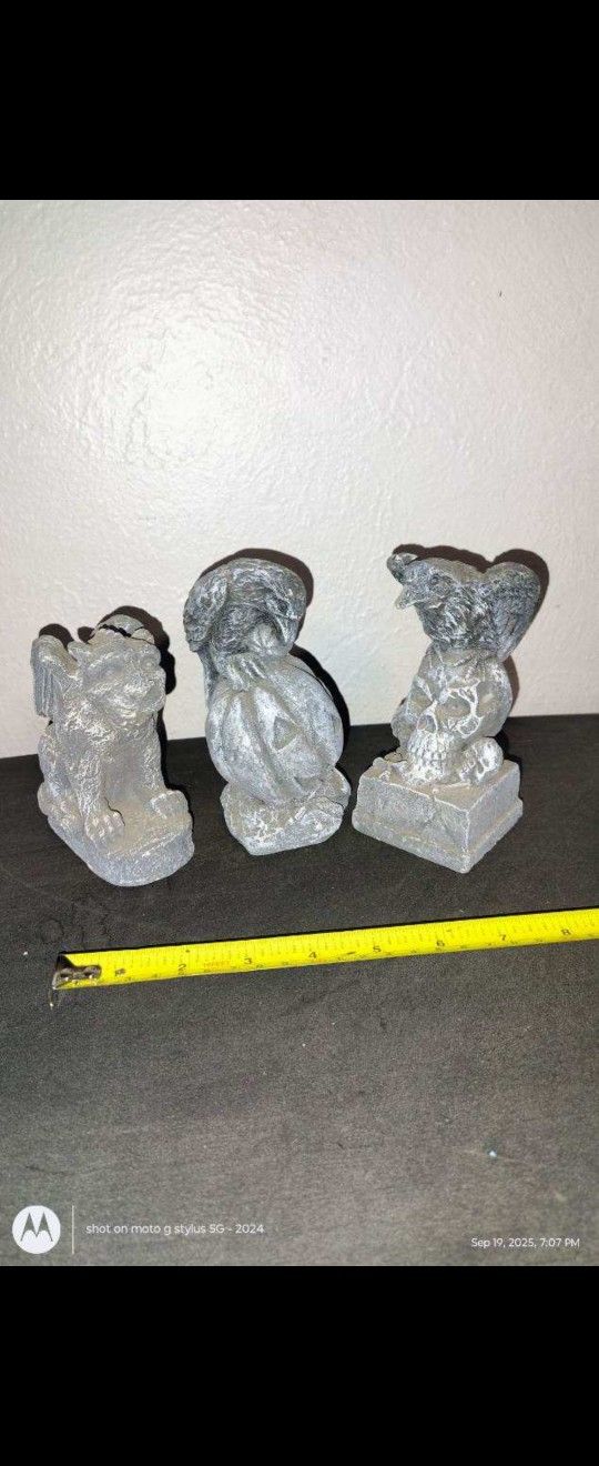 HALLOWEEN STATUES LATEX MOLD CONCRETE/PLASTER pumpkin