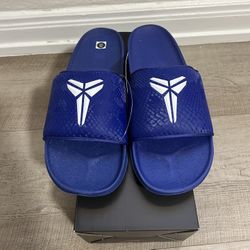 Size 12 Nike Kobe Offcourt Slides Dodger Blue