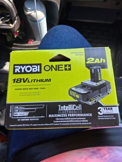 Ryobi 18v Lithium Battery