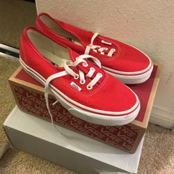 Red Vans