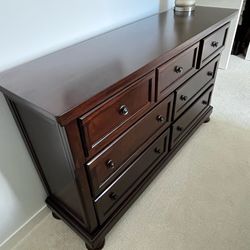 Queen Bed frame and Dresser