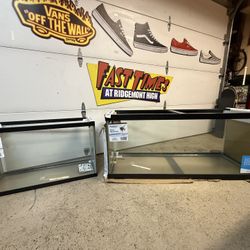 2 Aqueon Fish Tanks 75gal And 29gal