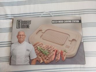 Robert Irvine Beech Wood Carving Station