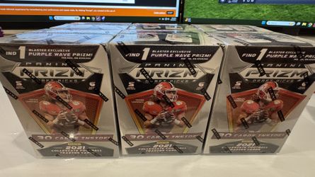 2021 Football Draft Pick Blasters x 6