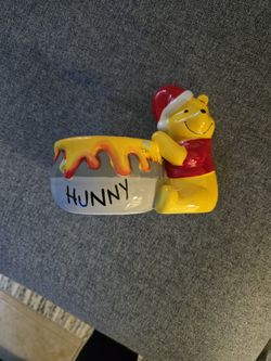 Pooh Christmas Candy/dip Bowl