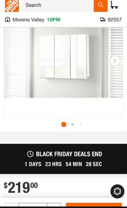 Medicine Cabinet Glaciers Bay 36”x30” With Mirror