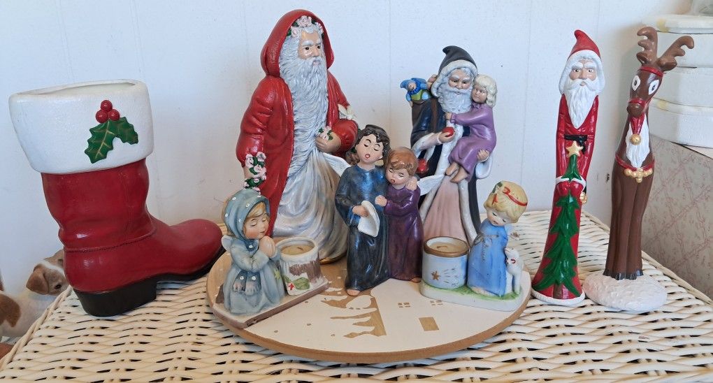 Holiday Ceramic Figurines