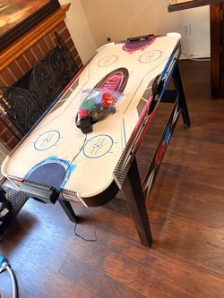 Air Hockey Table with Accessories