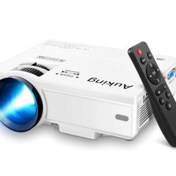 AuKing Projector with WiFi and Bluetooth
