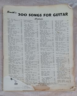 Smiths 200's Songs for Guitar