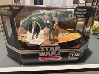Star Wars Boxed Slave 1 & Boba Fett Figure MISB