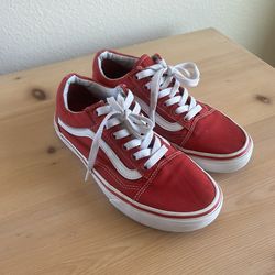 Vans Old Skool Racing Red True White Sneakers