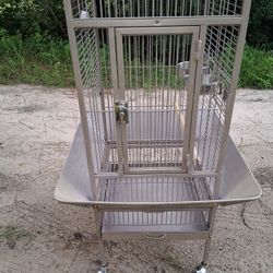 Bird Cage With Play Pen 59 In T