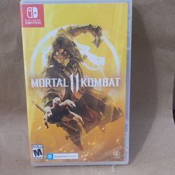 NINTENDO SWITCH MORTAL KOMBAT 11 BRAND NEW FACTORY SEALED
