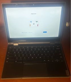 Lenovo touchscreen Chromebook laptop computer