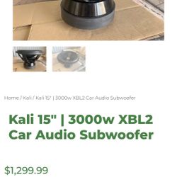 Pair of Adire Kalis 15’s