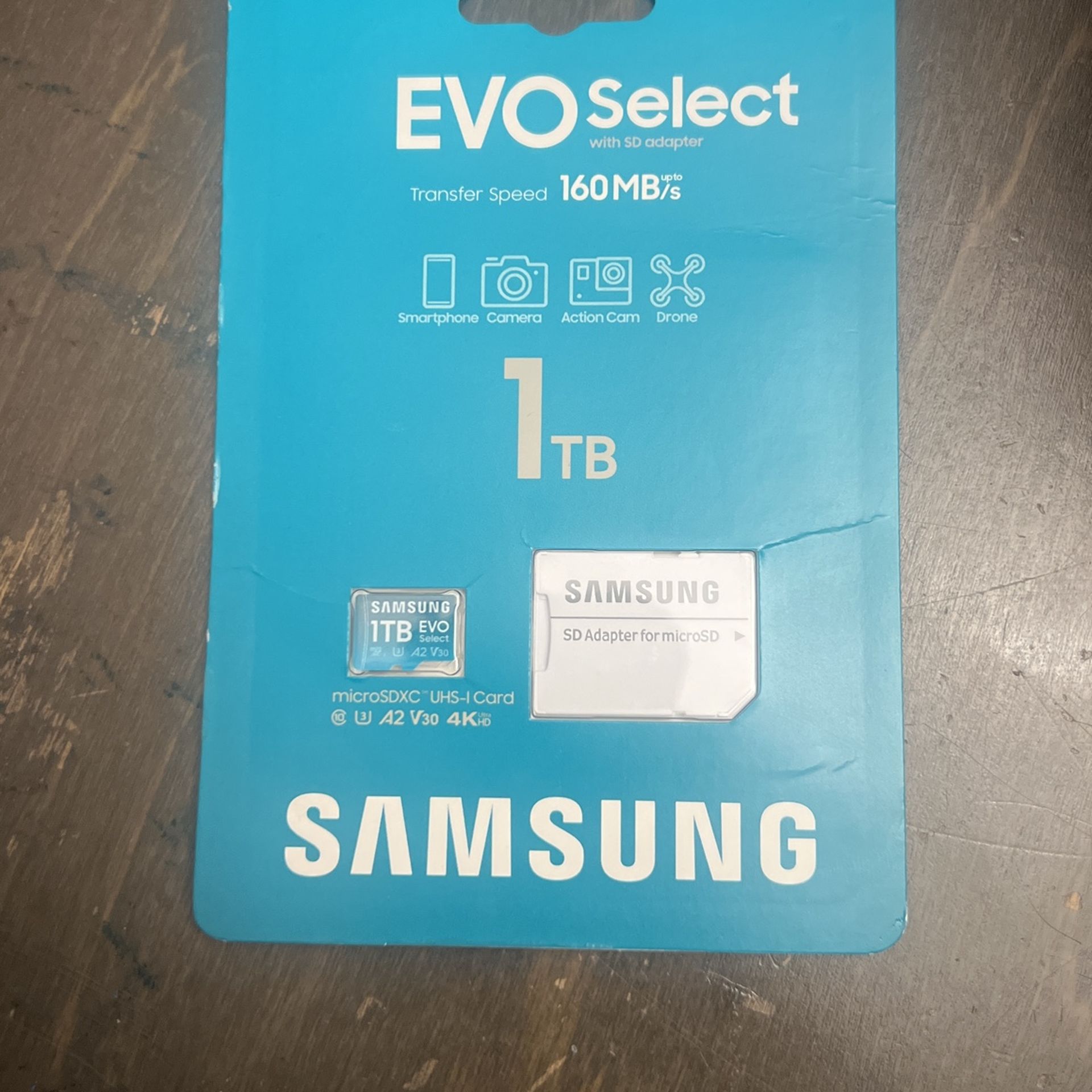 SAMSUNG EVO 1TB Micro SD USH-I