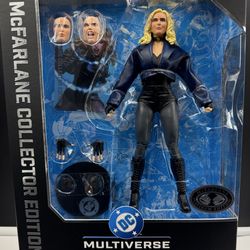 McFarlane DC Multiverse Collector Edition - Black Canary (Platinum Chase Variant)