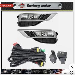or Honda CRV 2015-2016 Front Bumper Fog Light Assembly w/Wiring RH+LH Side