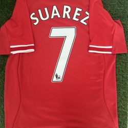 Suarez Liverpool Retro Jersey 