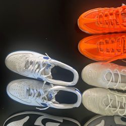 Blue & White Air Force, Vapor Max Air , And Air Max size 11