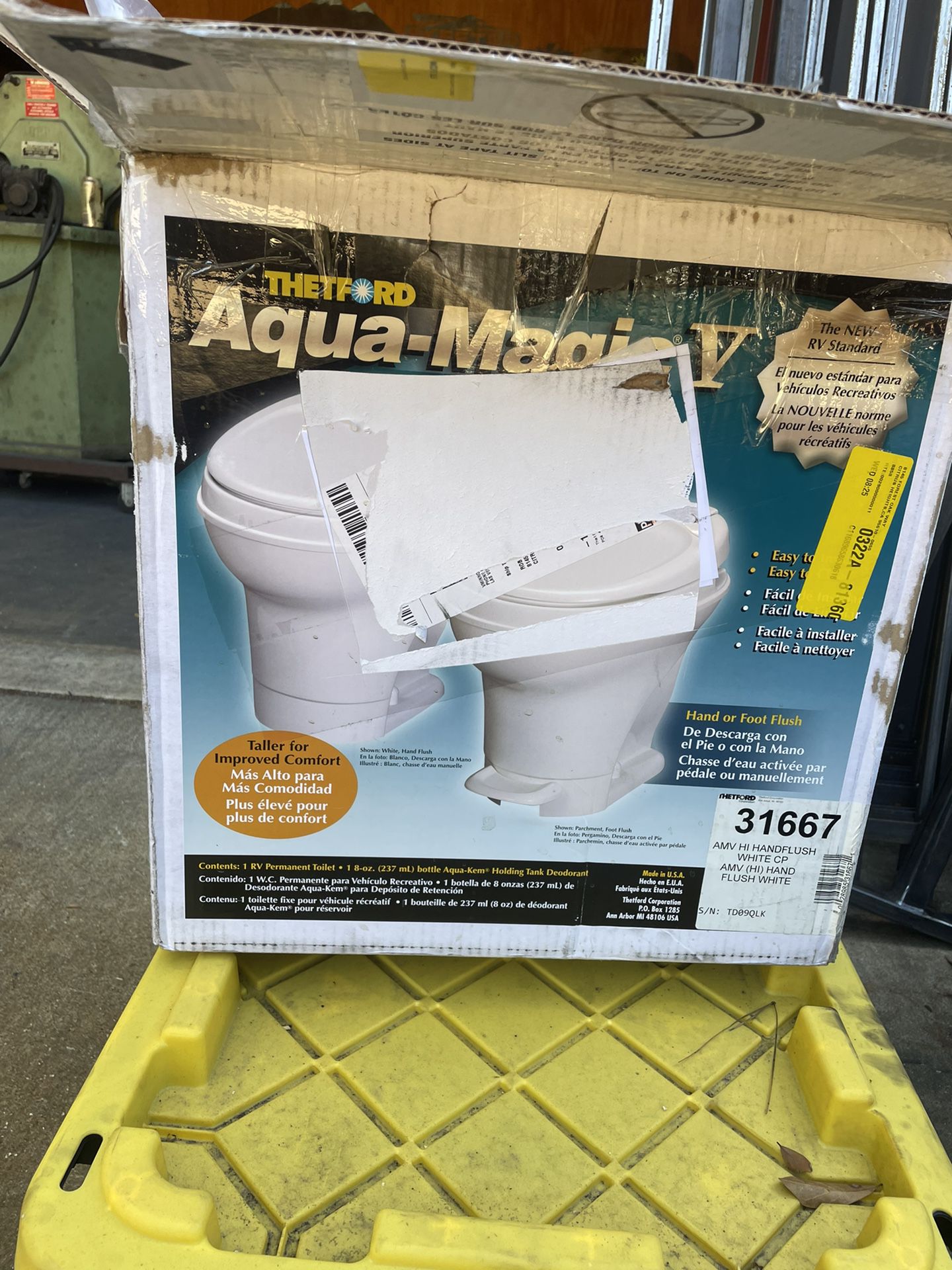 Aqua-Matic 5 RV Toilet 