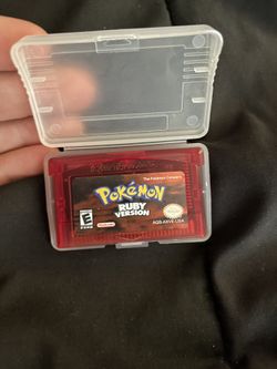Pokémon Ruby, Game Boy Advance, Reproduction Card