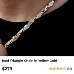 Iced Triangle Chain 