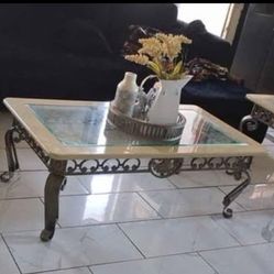 Heavy Iron Center Table 