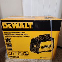DEWALT
2200 / 1700-Watt Gas Powered Inverter Generator with CO Protect and Ultra Quiet Operations - 2200i