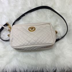 Versace Quilted Medusa Tribute Camera Bag