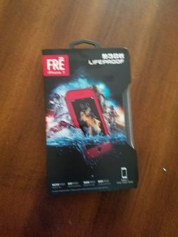 Lifeproof Red Iphone 7 case