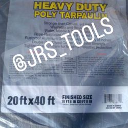Heavy Duty Tarp Lona Waterproof New! 